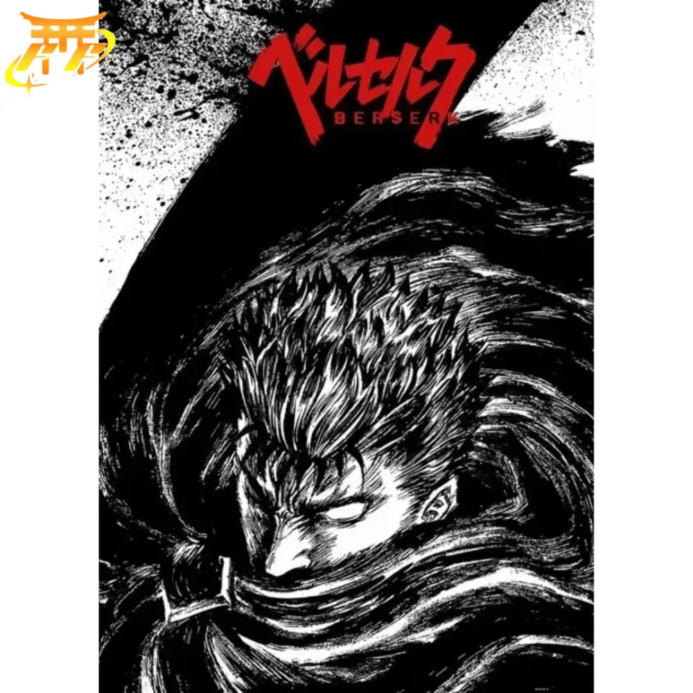 Poster Guts Stile Manga - Berserk™