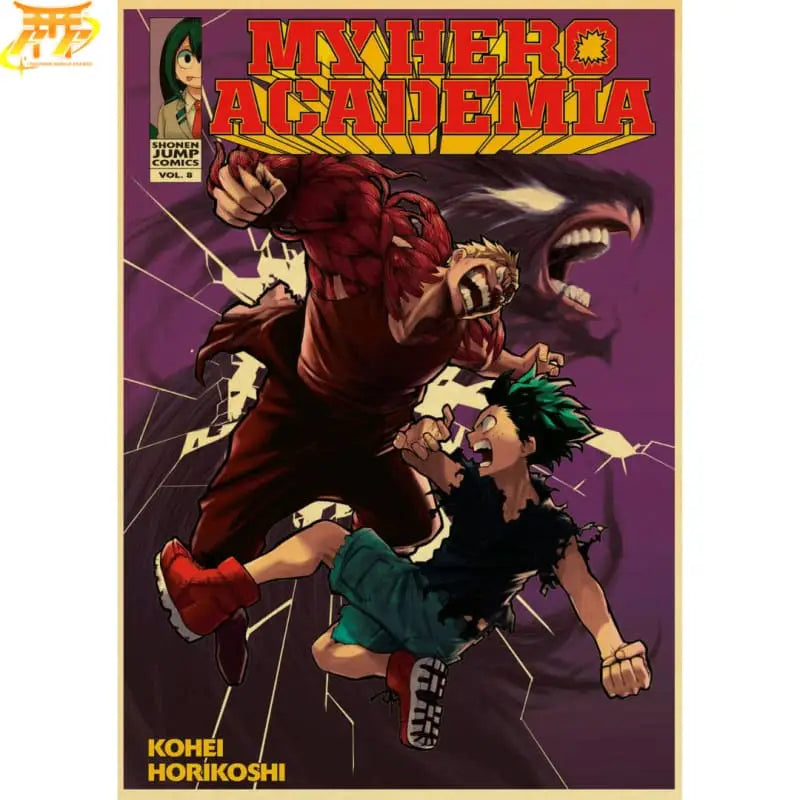 Poster Izuku Vs Muscular - My Hero Academia™