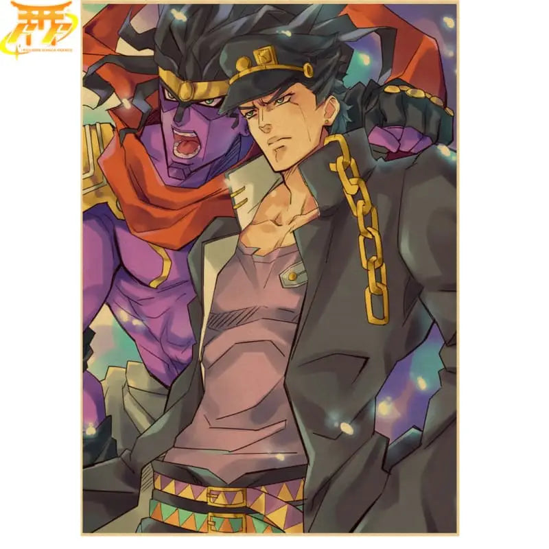 Poster Jotaro x Star Platinum - Jojo’s Bizarre Adventure™