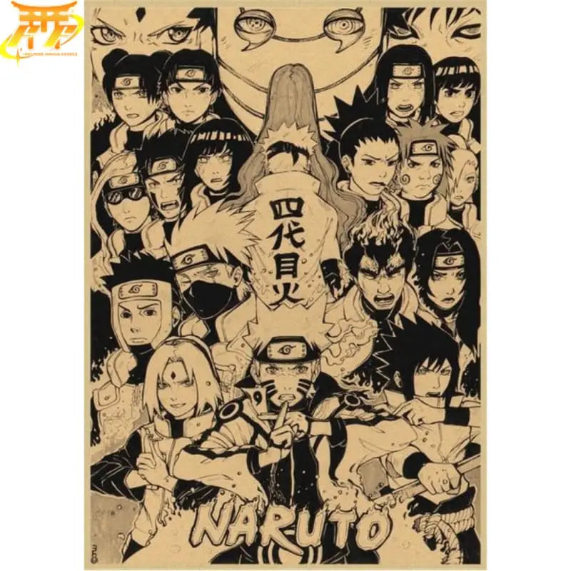 Poster Quarta Grande Guerra Ninja - Naruto™