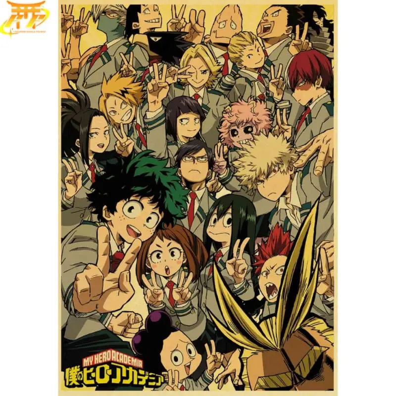 Poster Secondo A di Yuei - My Hero Academia™