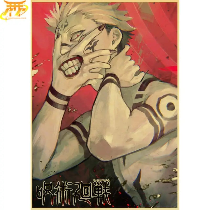 Poster Sukuna ’Il re delle piaghe’ - Jujutsu Kaisen™