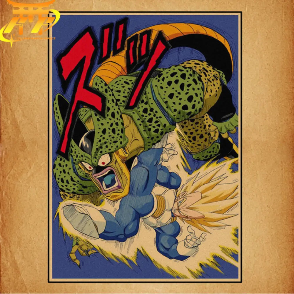 Poster Super Vegeta - Dragon Ball Z™