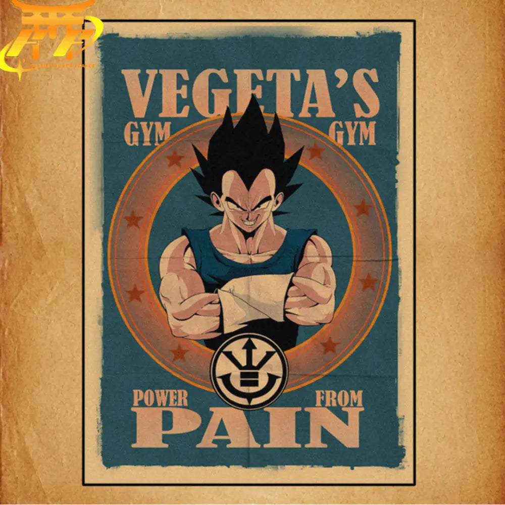 Poster Vegeta ’Pain’ - Dragon Ball Z™