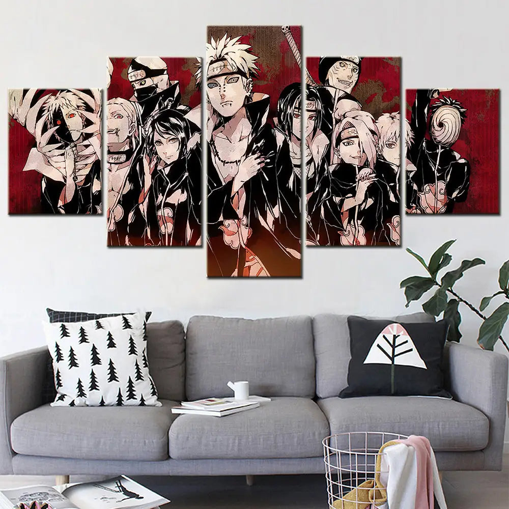 Quadro Akatsuki l’Alleanza delle Ombra - Naruto Shippuden™