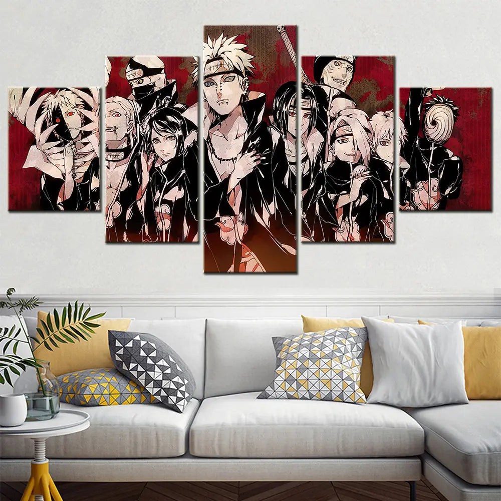 Quadro Akatsuki l’Alleanza delle Ombra - Naruto Shippuden™