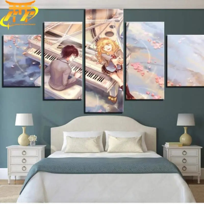 Quadro Arima Kôsei e Kaori Miyazono - Your Lie in April™