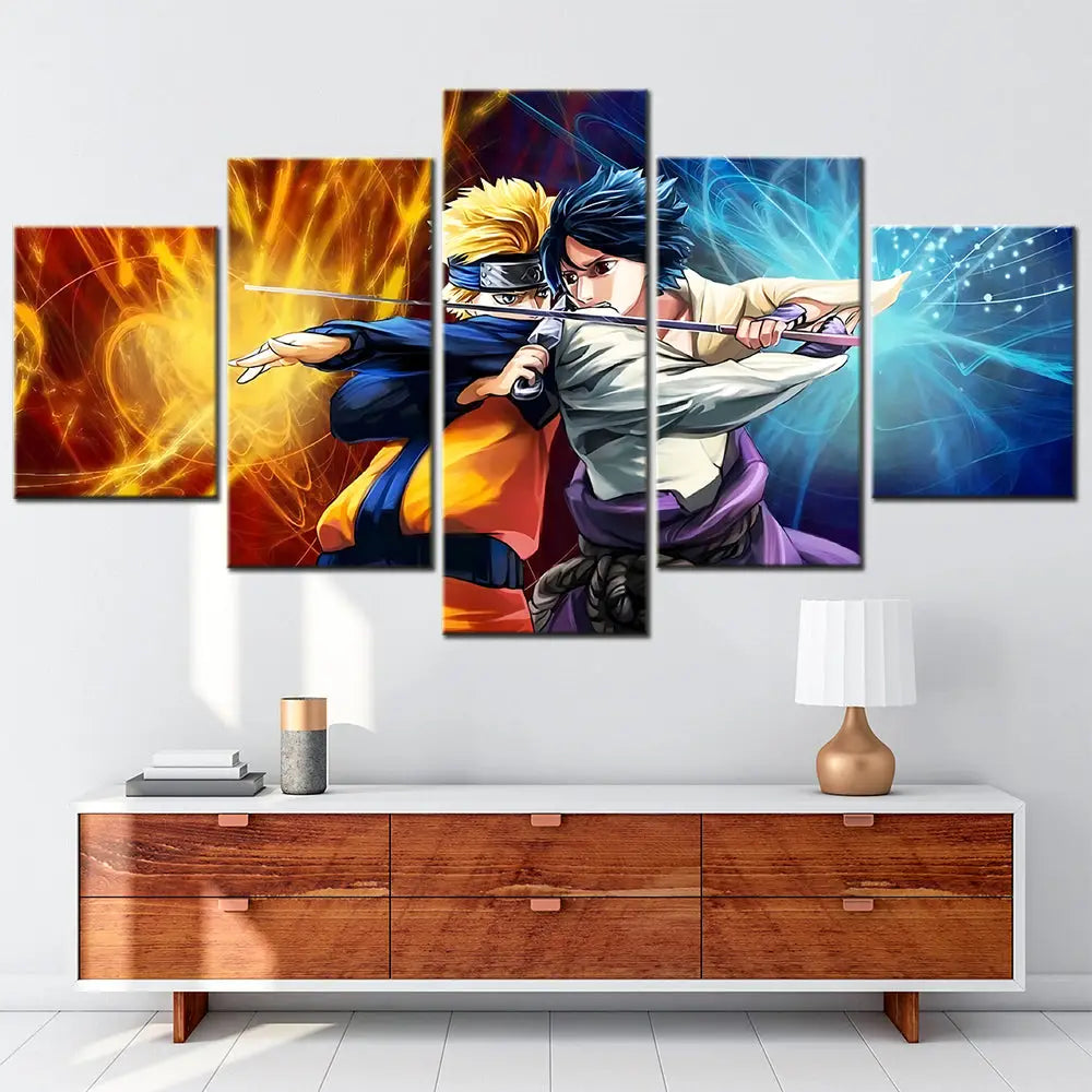Quadro Battaglia di Naruto e Sasuke - Naruto Shippuden™