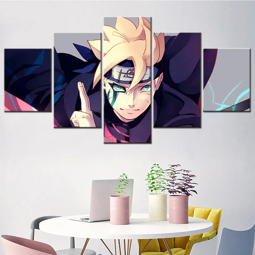 Quadro Boruto Due Vortici Blu - Naruto Shippuden™