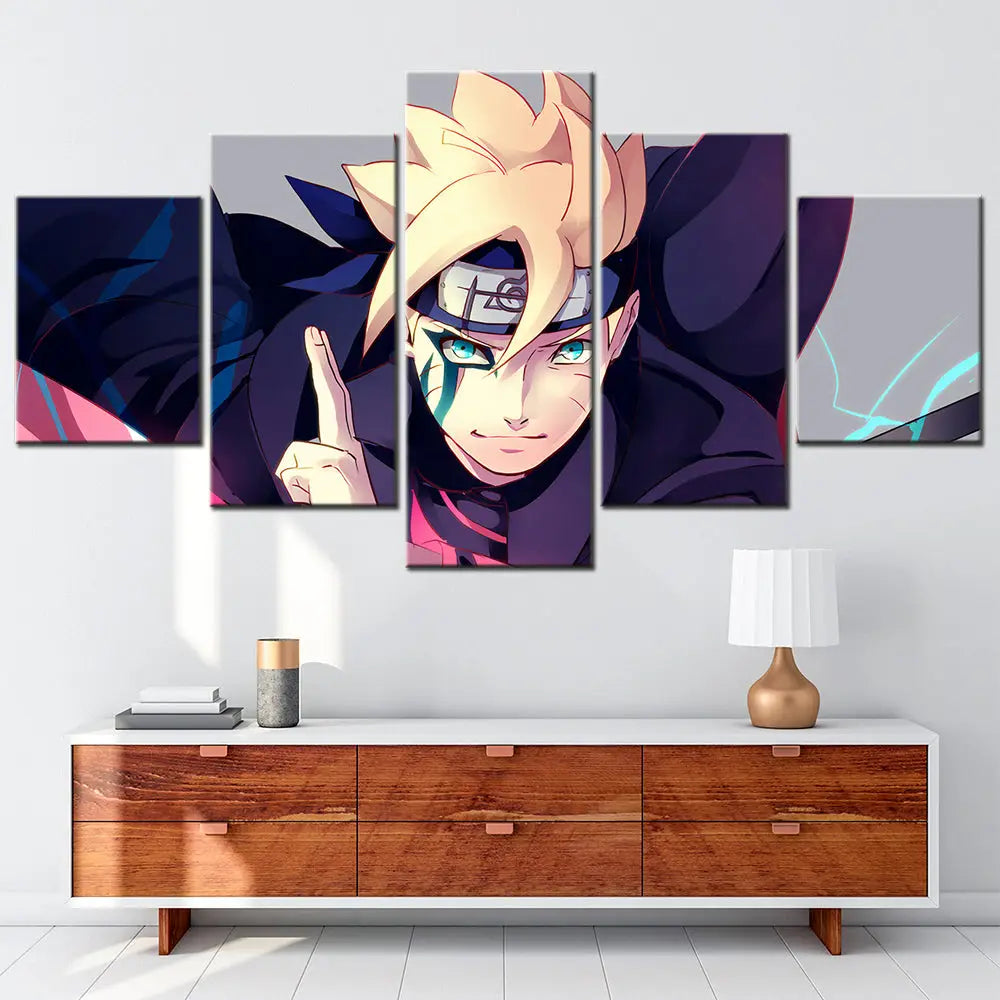 Quadro Boruto Due Vortici Blu - Naruto Shippuden™