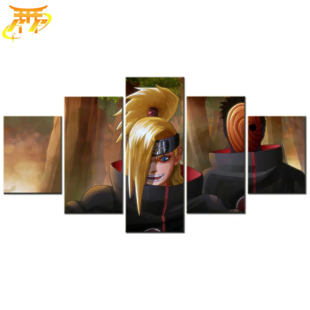 Quadro Deidara & Tobi - Naruto Shippuden™