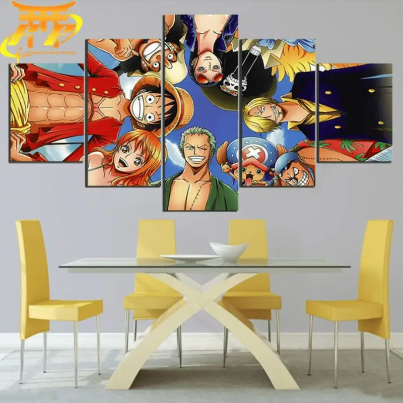 Quadro dell’equipaggio Mugiwara - One Piece™