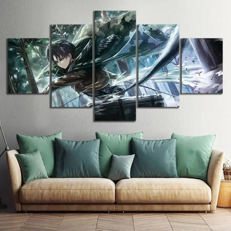 Quadro di Levi Ackerman - Attack on Titan™