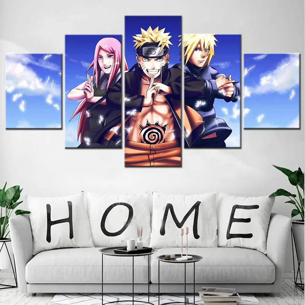 Quadro Famiglia Uzumaki - Naruto Shippuden™