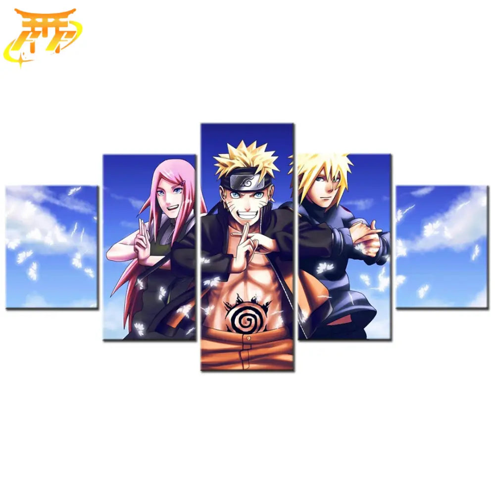 Quadro Famiglia Uzumaki - Naruto Shippuden™