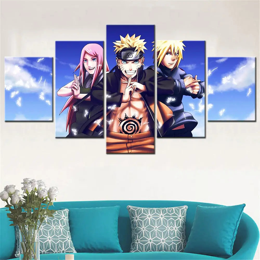 Quadro Famiglia Uzumaki - Naruto Shippuden™