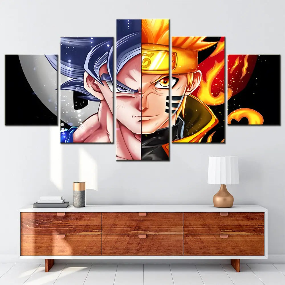 Quadro Goku x Naruto - Naruto Shippuden™