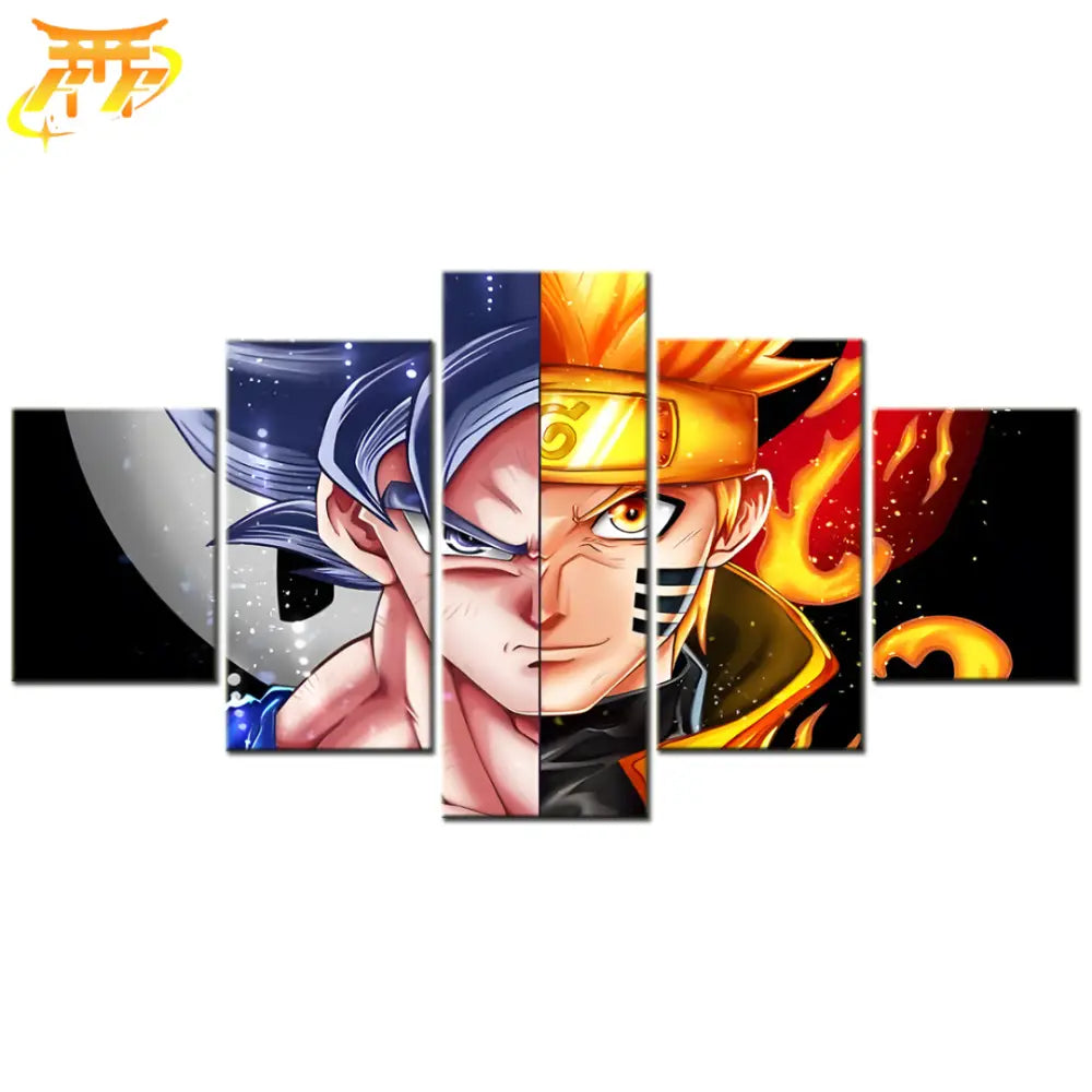 Quadro Goku x Naruto - Naruto Shippuden™