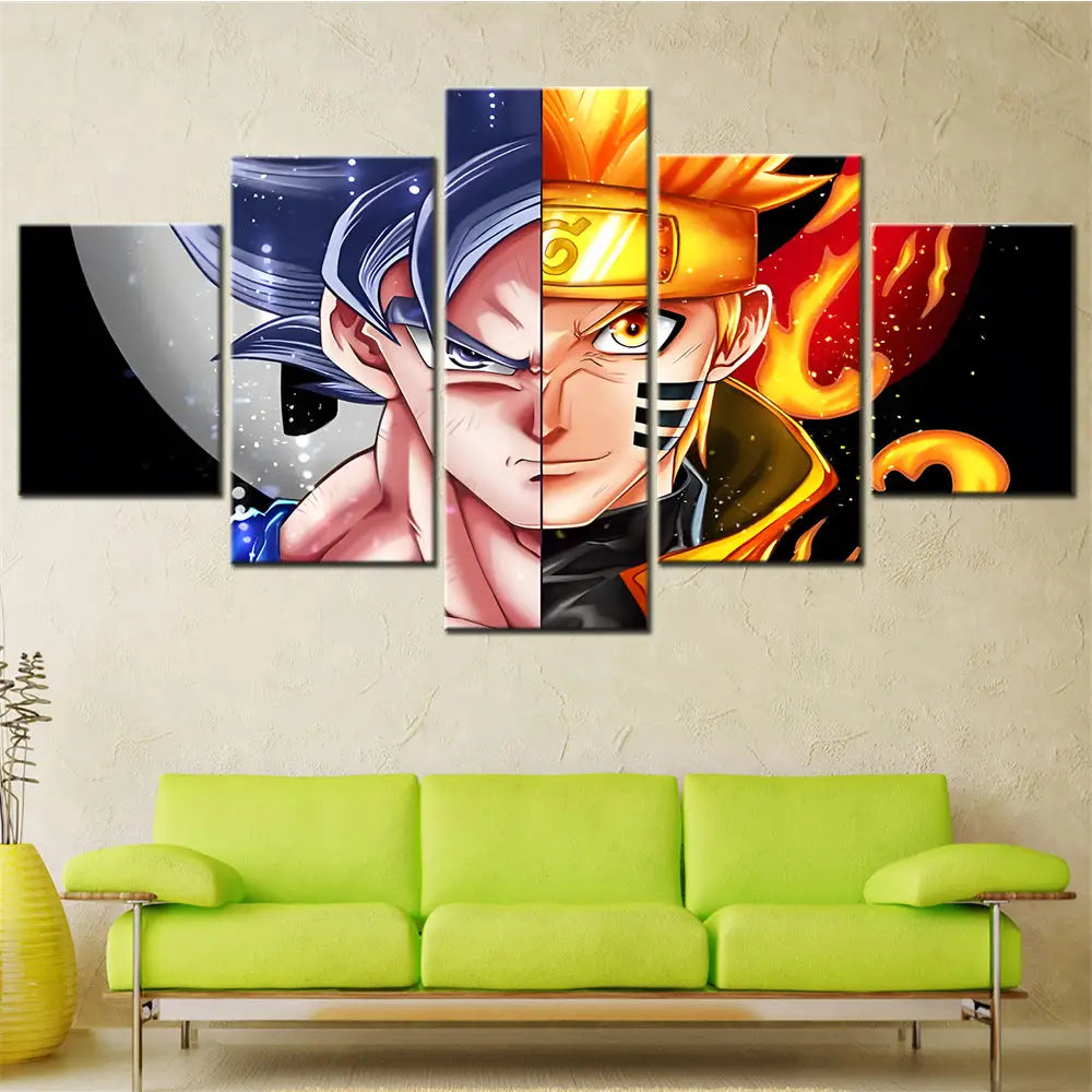 Quadro Goku x Naruto - Naruto Shippuden™