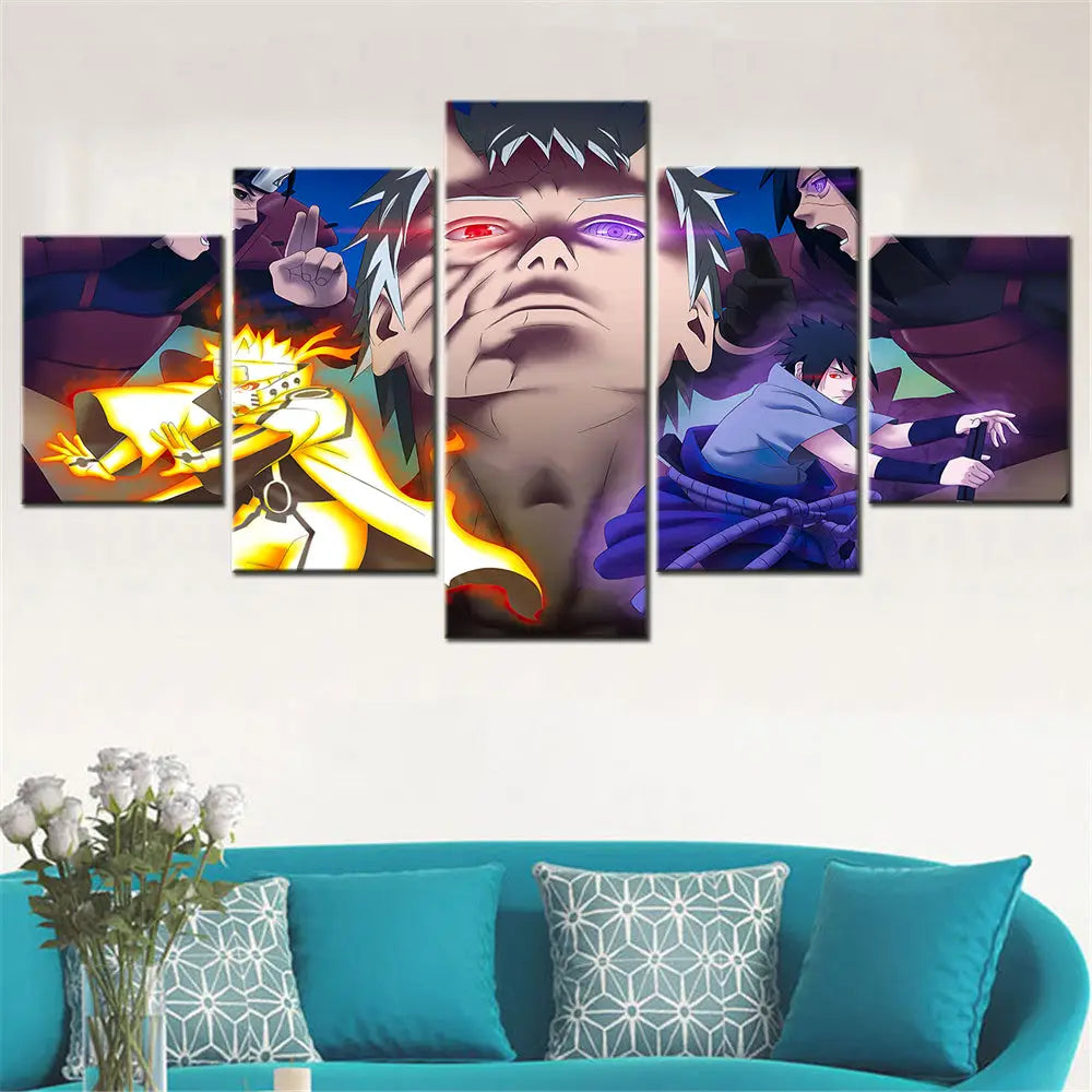 Quadro Grande Guerra Ninja - Naruto Shippuden™