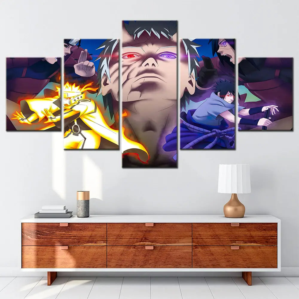 Quadro Grande Guerra Ninja - Naruto Shippuden™