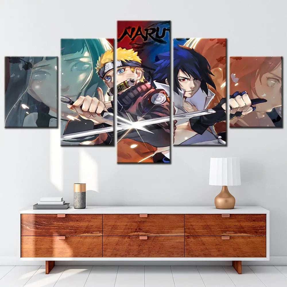 Quadro Le Lame della Determinazione - Naruto Shippuden™