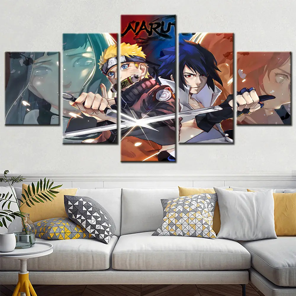 Quadro Le Lame della Determinazione - Naruto Shippuden™