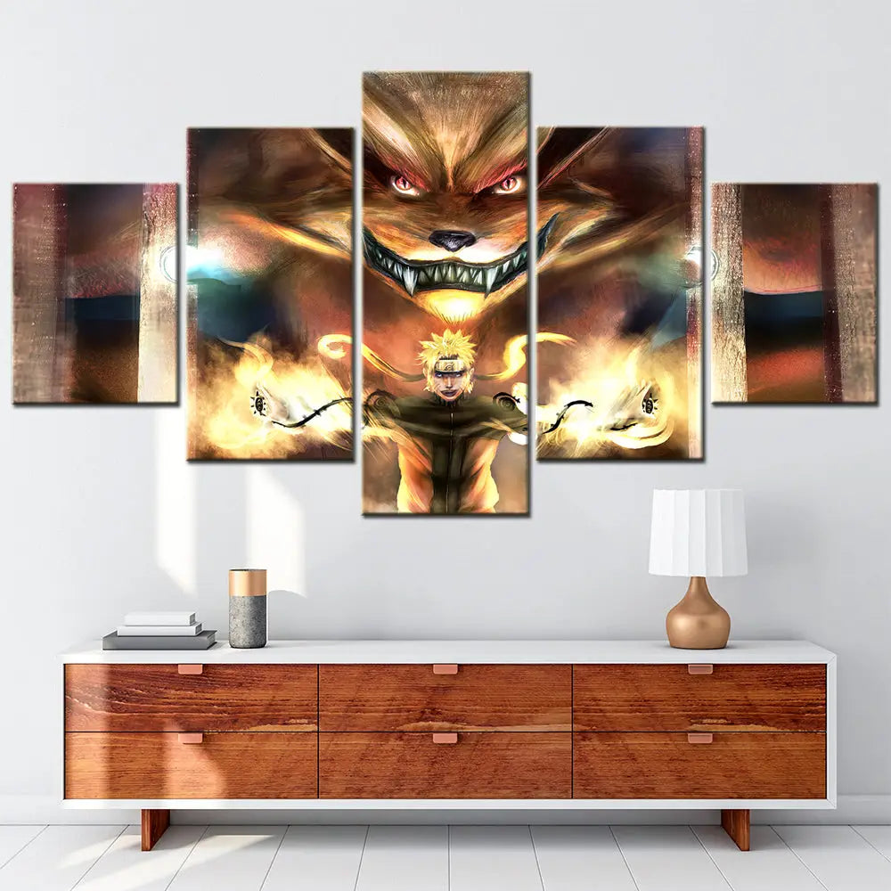 Quadro Naruto & Kurama - Naruto Shippuden™