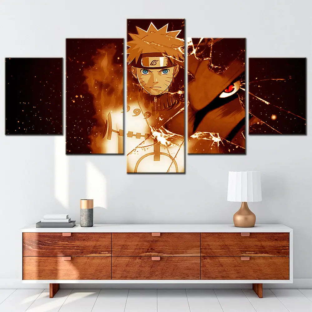Quadro Naruto x Kurama - Naruto Shippuden™