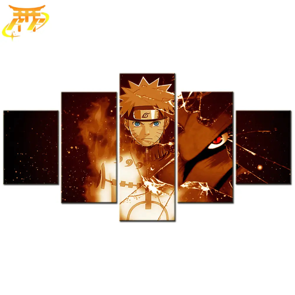 Quadro Naruto x Kurama - Naruto Shippuden™