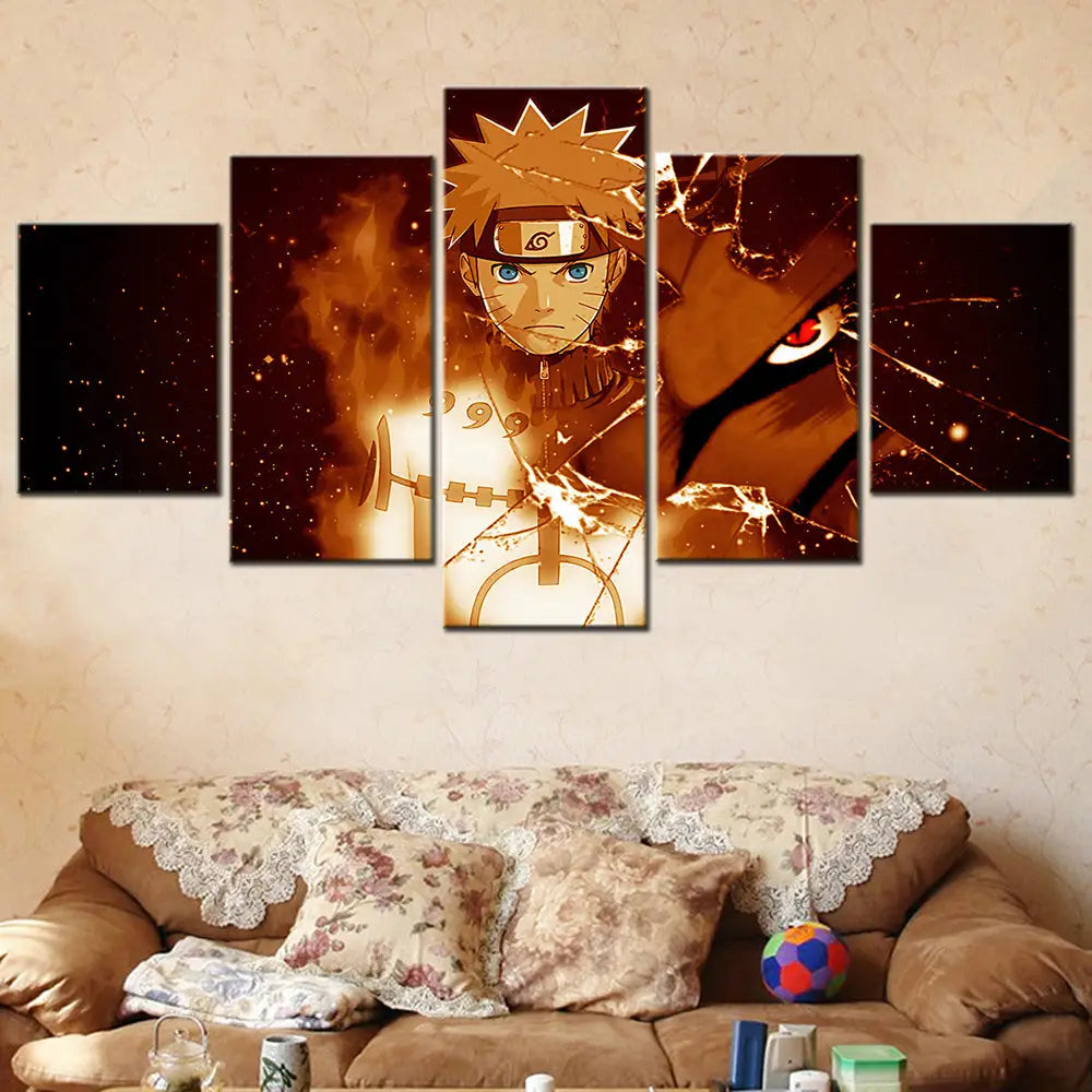Quadro Naruto x Kurama - Naruto Shippuden™
