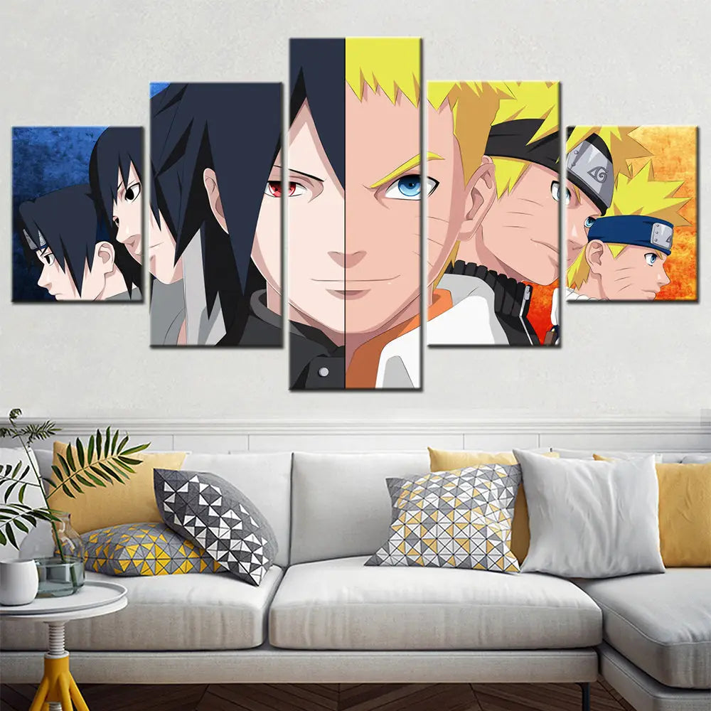 Quadro Naruto x Sasuke Destino - Naruto Shippuden™