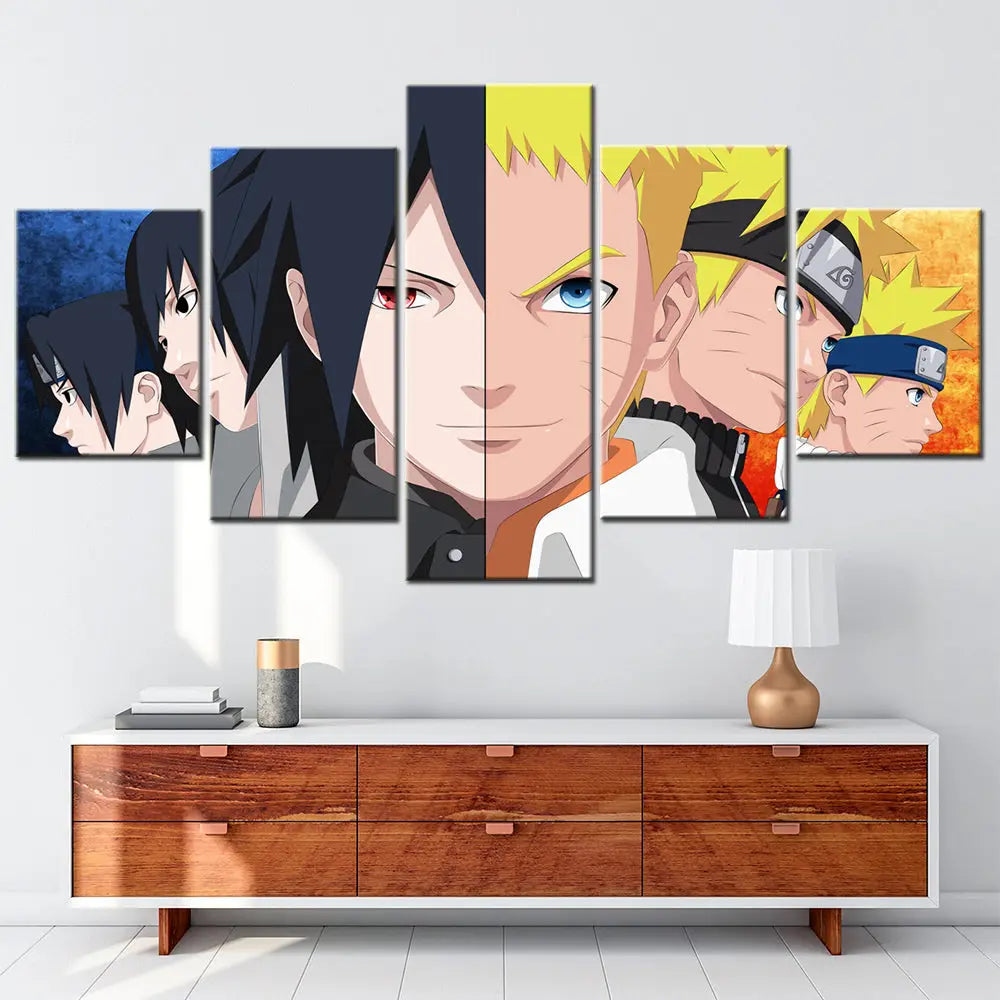 Quadro Naruto x Sasuke Destino - Naruto Shippuden™