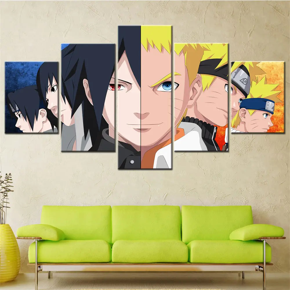 Quadro Naruto x Sasuke Destino - Naruto Shippuden™