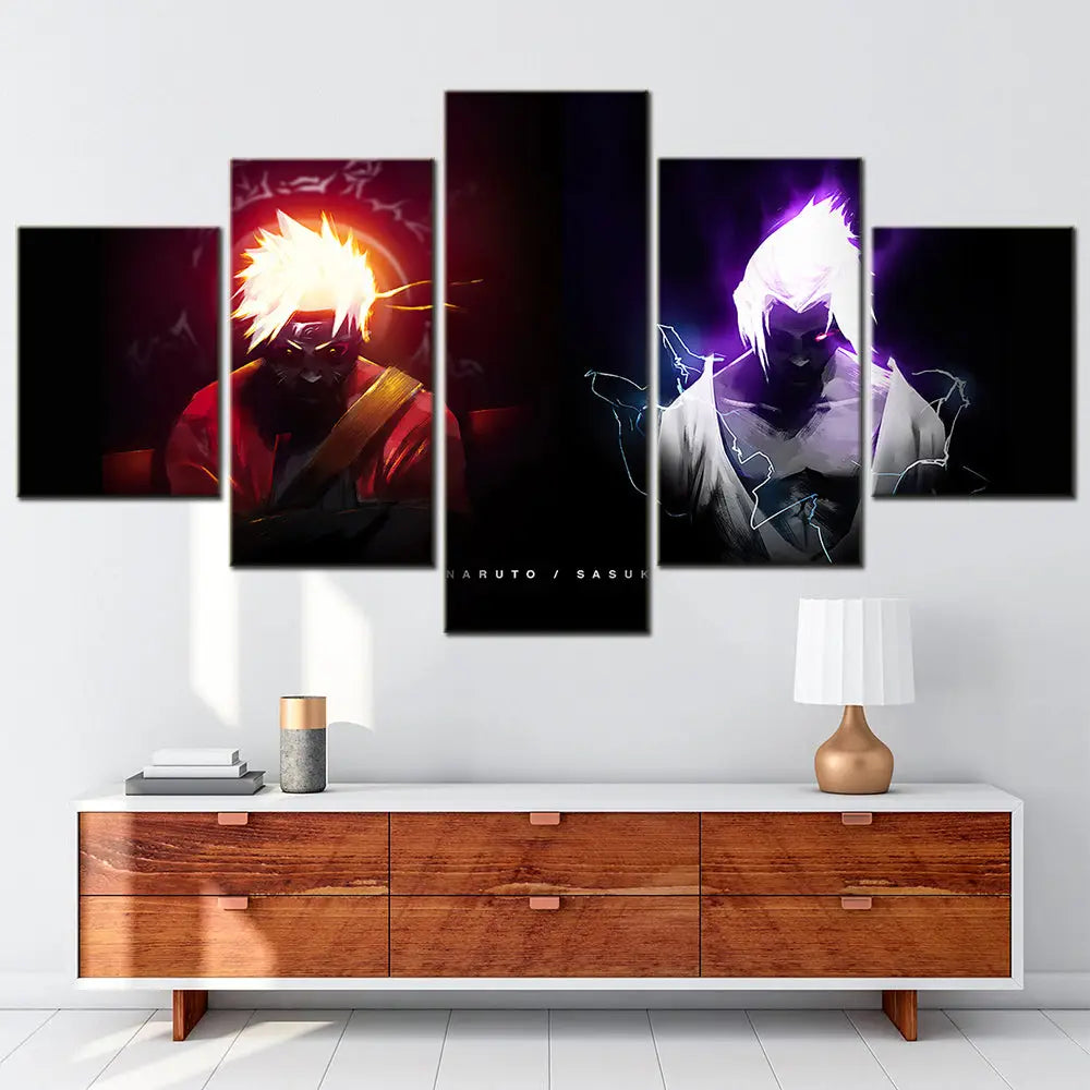 Quadro Naruto x Sasuke Rivali Eterni - Naruto Shippuden™