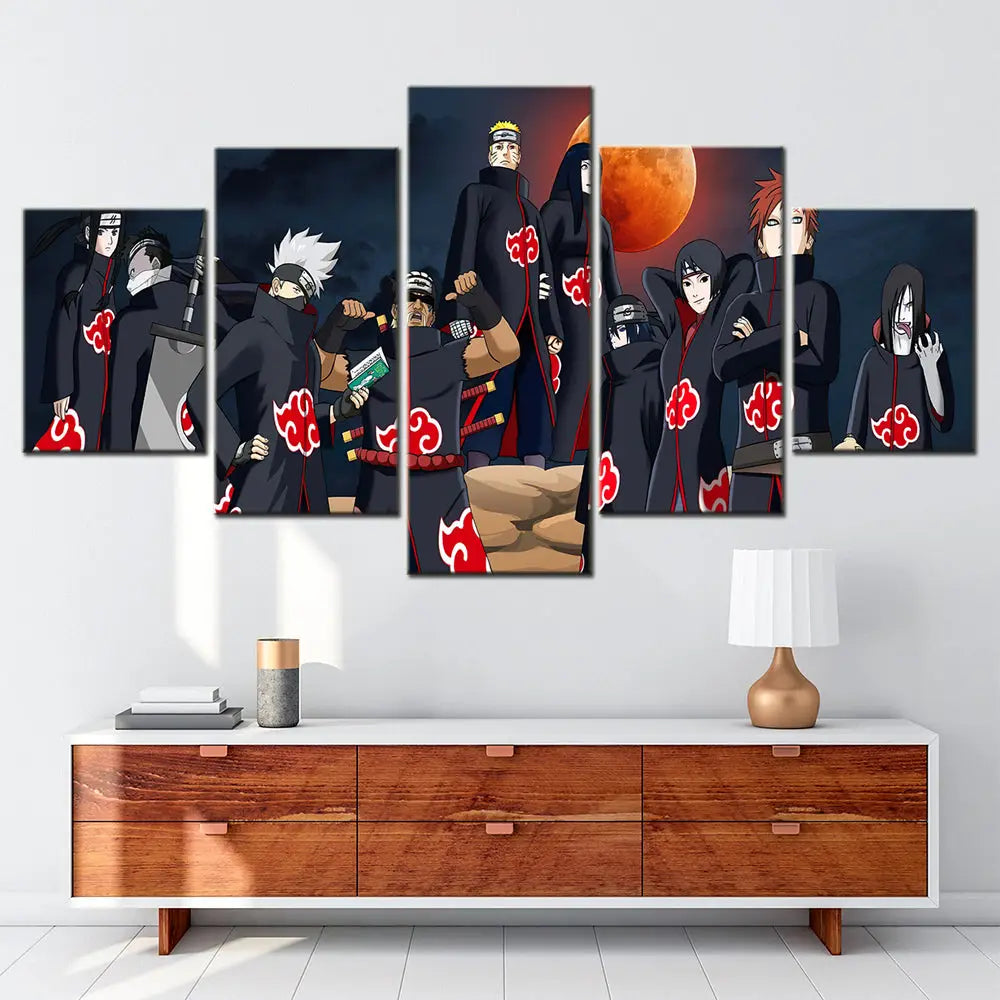 Quadro Ninjas Tenuta Akatsuki - Naruto Shippuden™