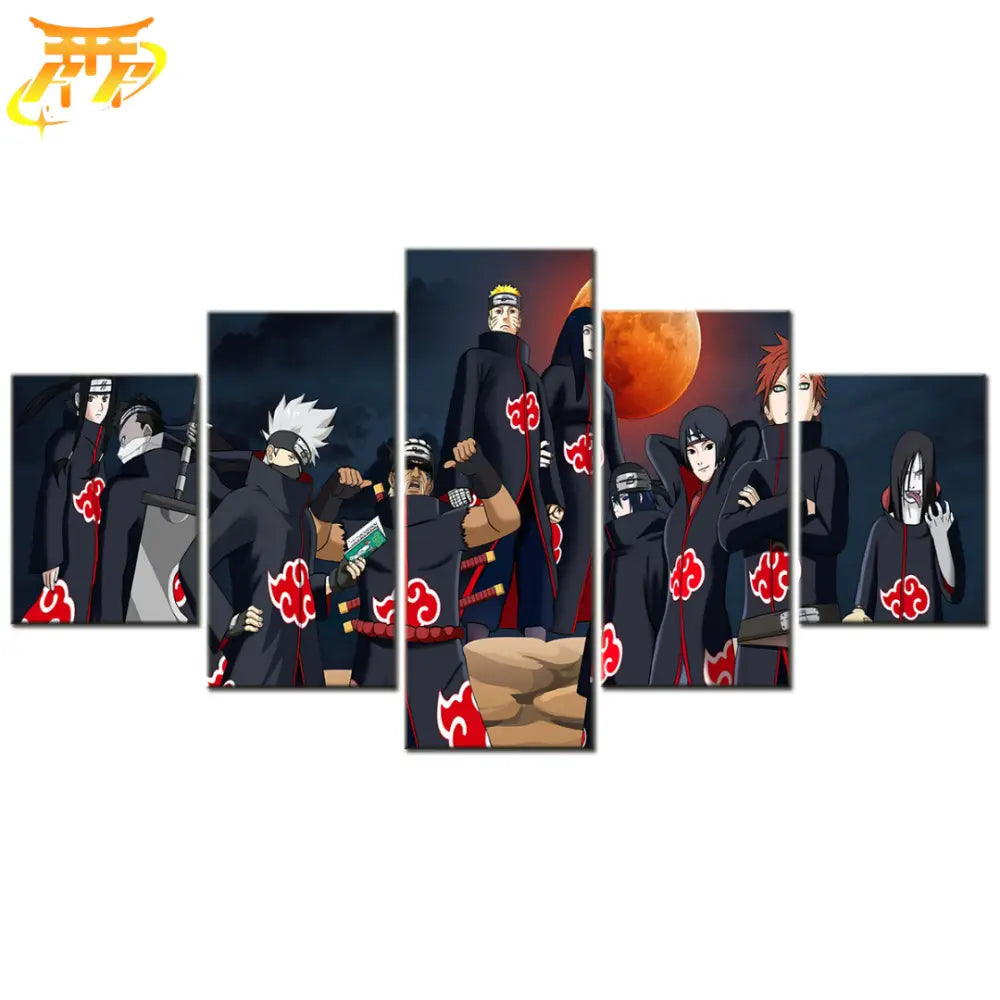 Quadro Ninjas Tenuta Akatsuki - Naruto Shippuden™
