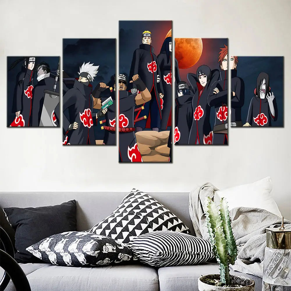 Quadro Ninjas Tenuta Akatsuki - Naruto Shippuden™