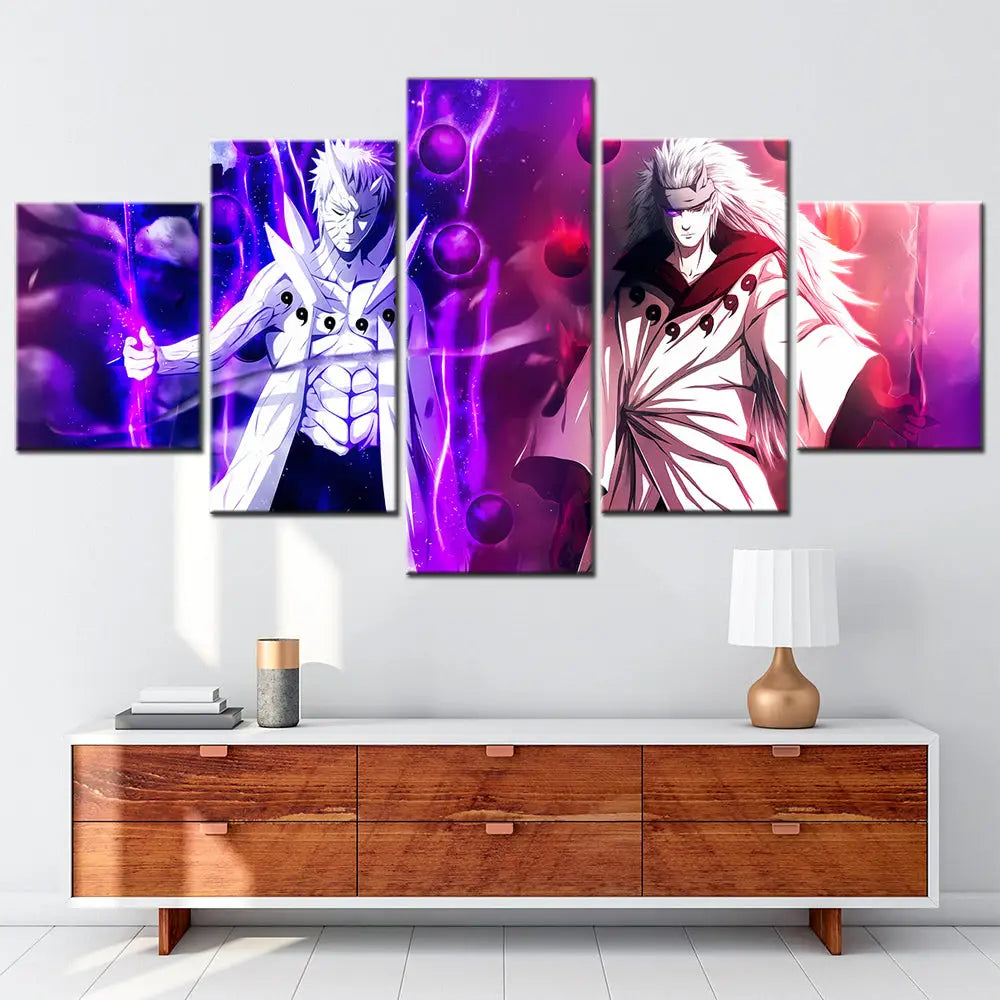 Quadro Obito x Madara Rikudo Sennin - Naruto Shippuden™