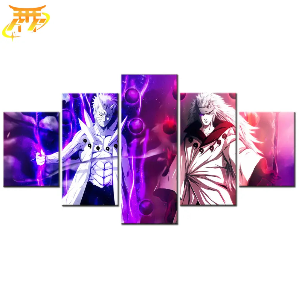Quadro Obito x Madara Rikudo Sennin - Naruto Shippuden™