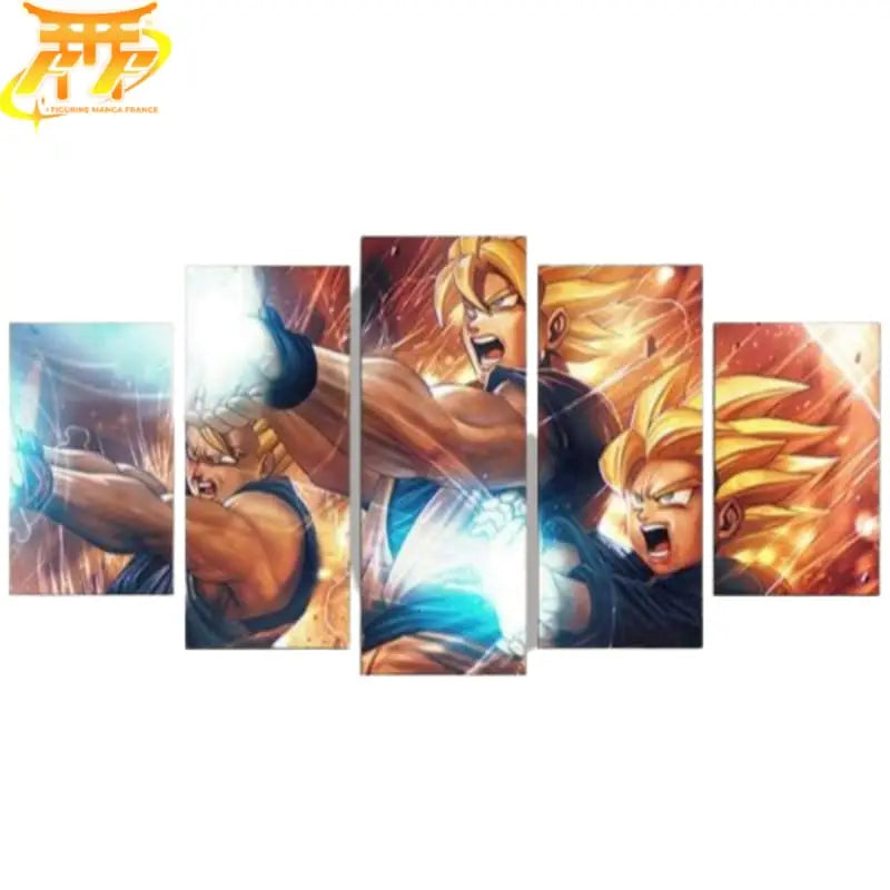 Quadro padre figlio Kamehameha - Dragon Ball Z™