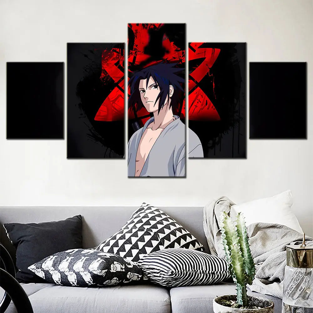 Quadro Sasuke Eternale Mangekyo Sharingan - Naruto Shippuden™