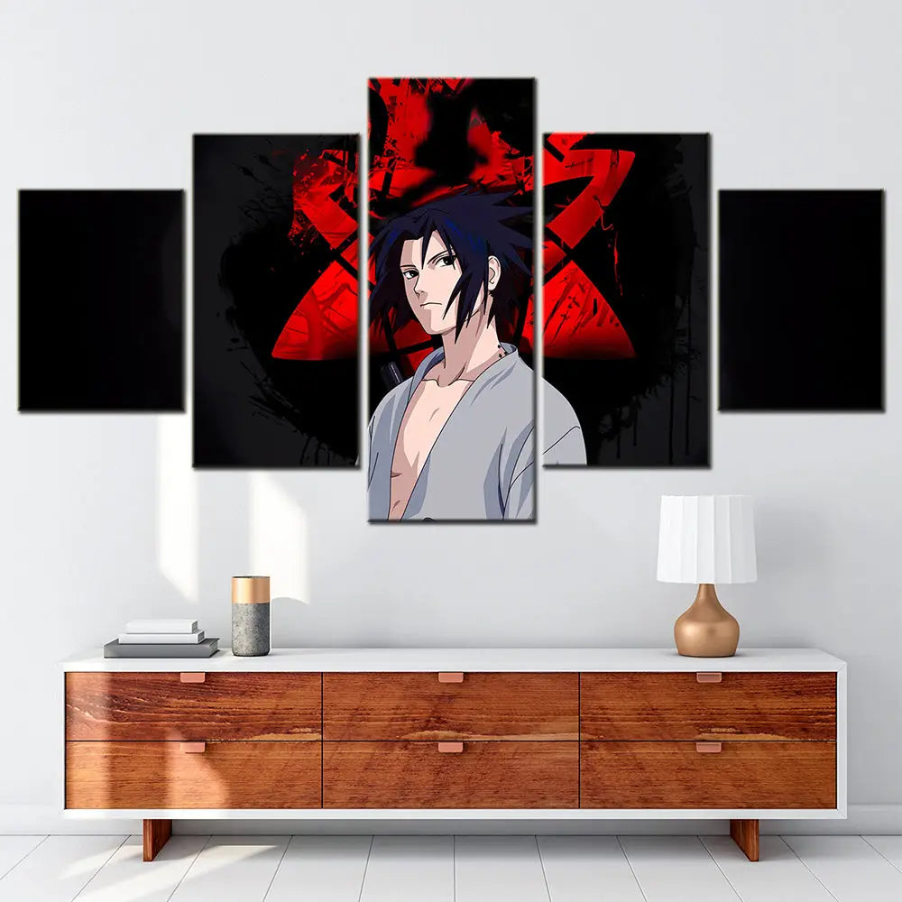 Quadro Sasuke Eternale Mangekyo Sharingan - Naruto Shippuden™