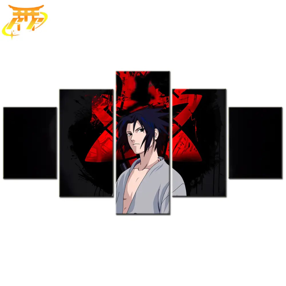 Quadro Sasuke Eternale Mangekyo Sharingan - Naruto Shippuden™