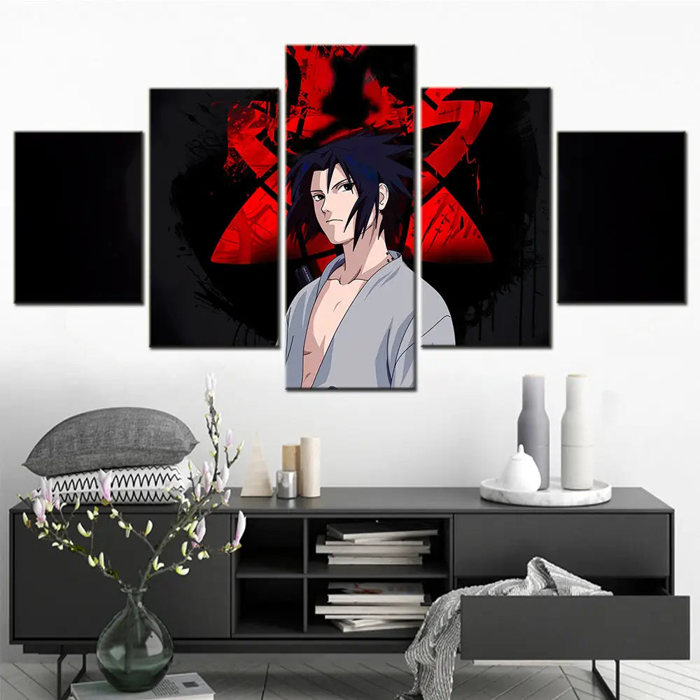 Quadro Sasuke Eternale Mangekyo Sharingan - Naruto Shippuden™