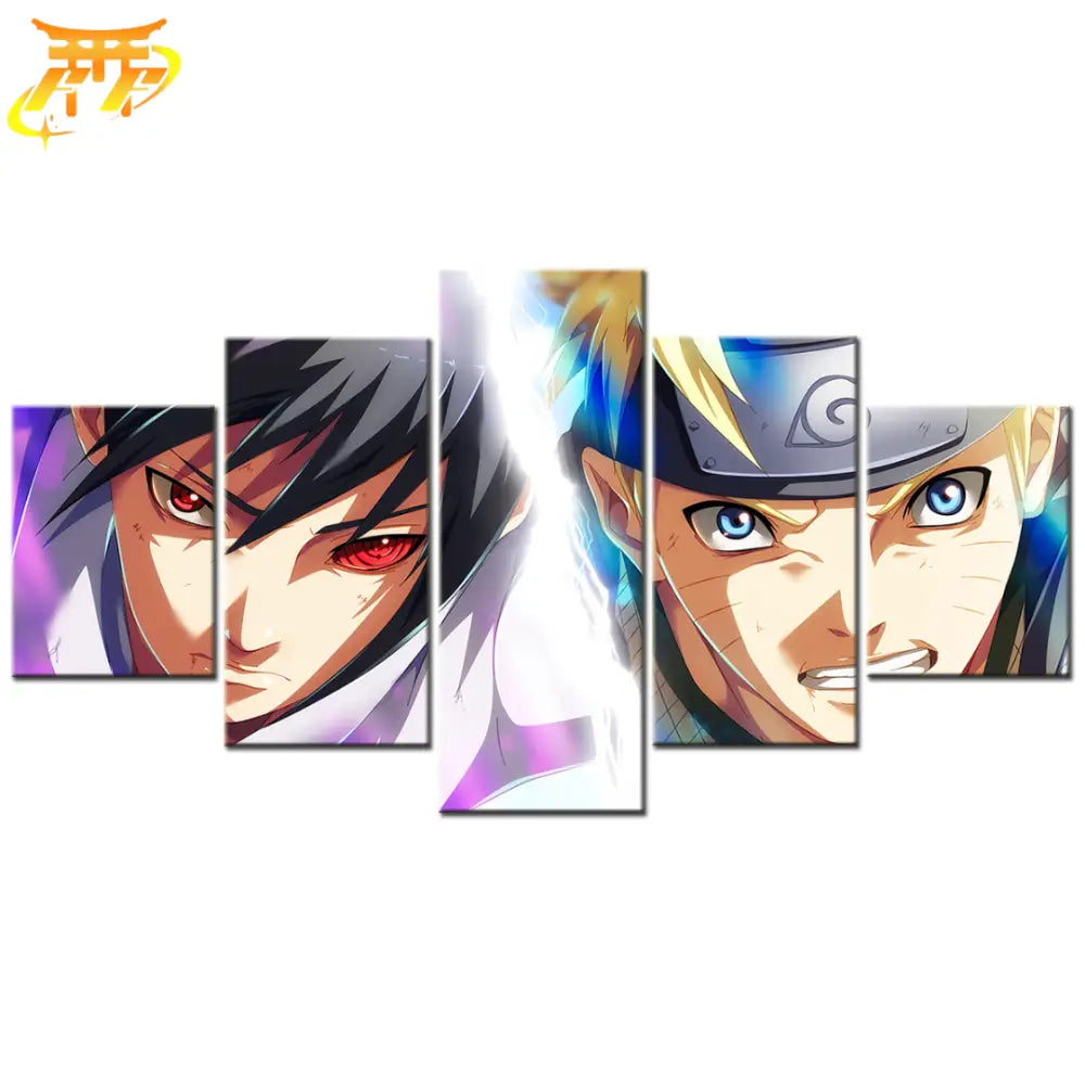 Quadro Sasuke & Naruto Duello dei Destini - Naruto Shippuden™
