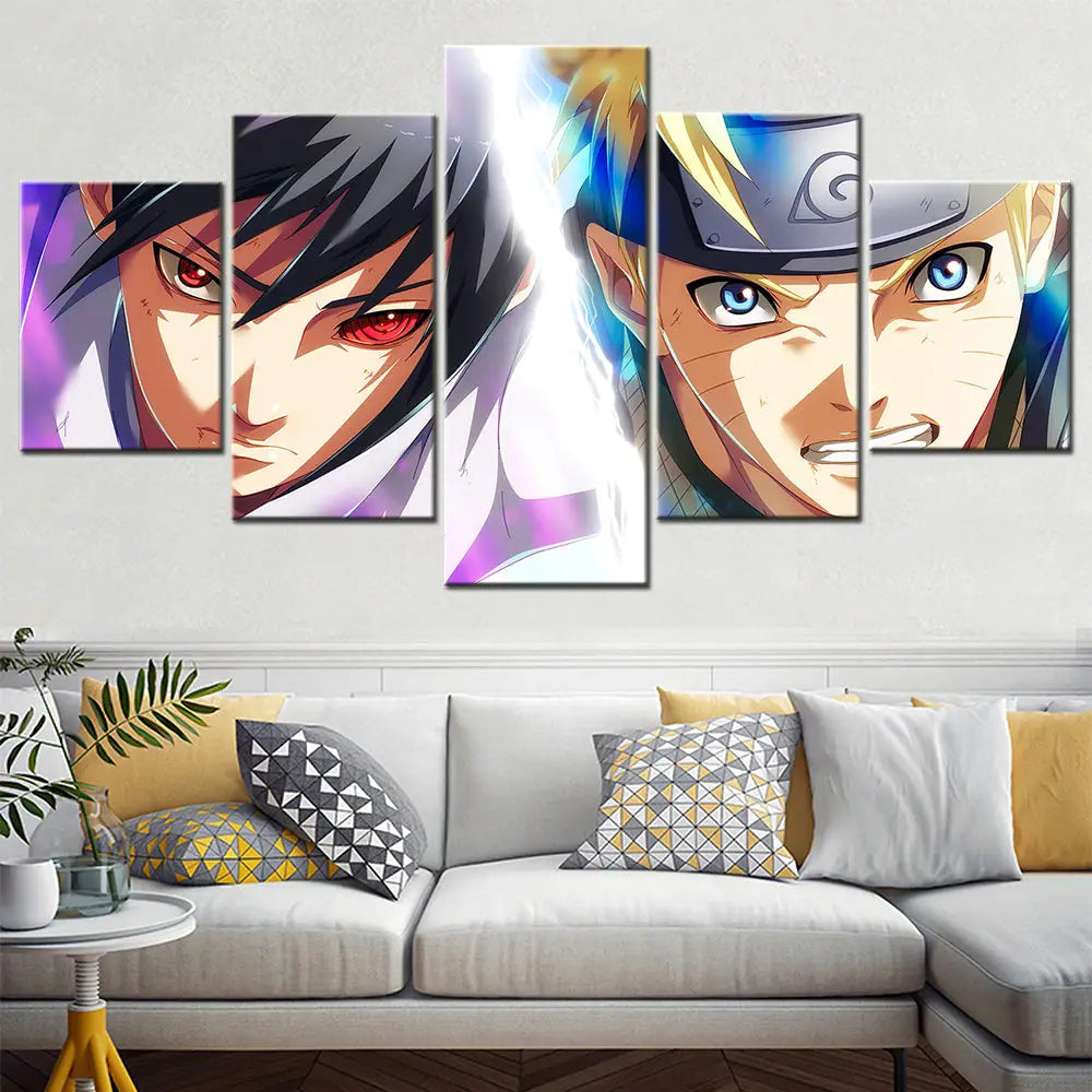 Quadro Sasuke & Naruto Duello dei Destini - Naruto Shippuden™