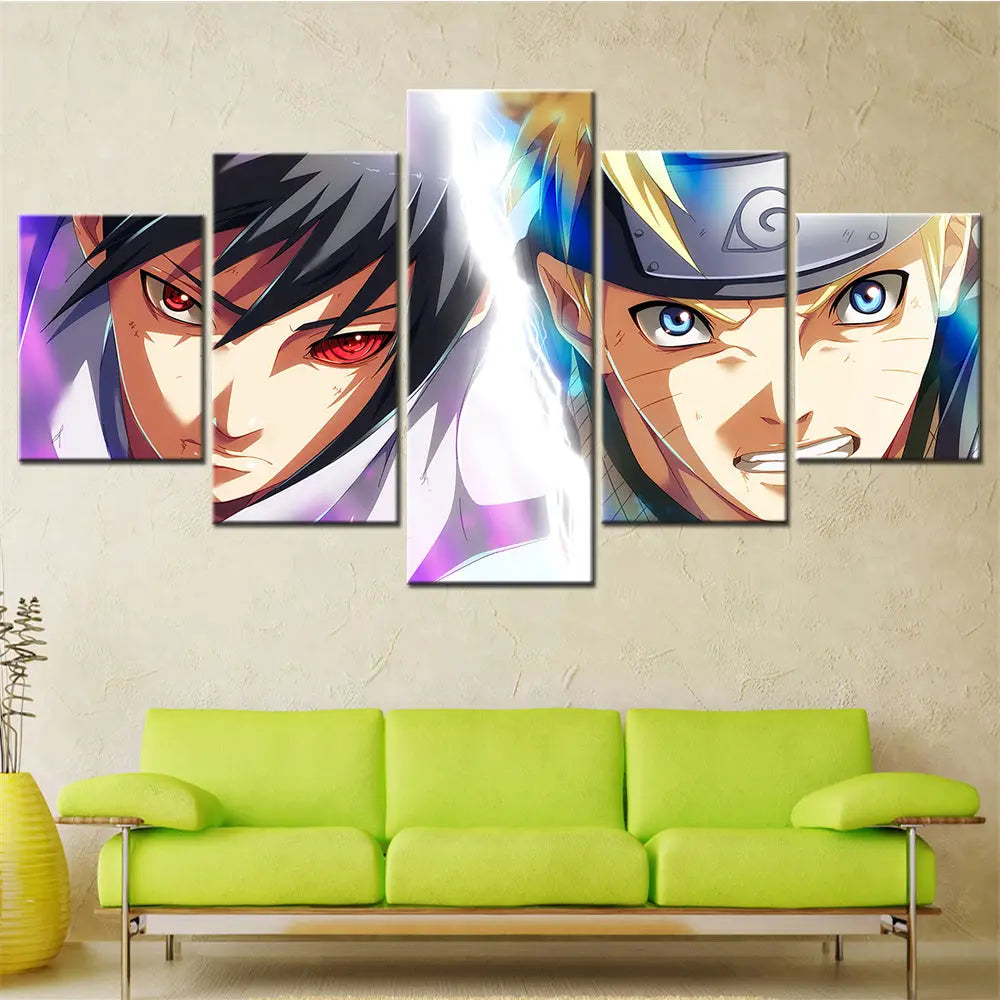 Quadro Sasuke & Naruto Duello dei Destini - Naruto Shippuden™
