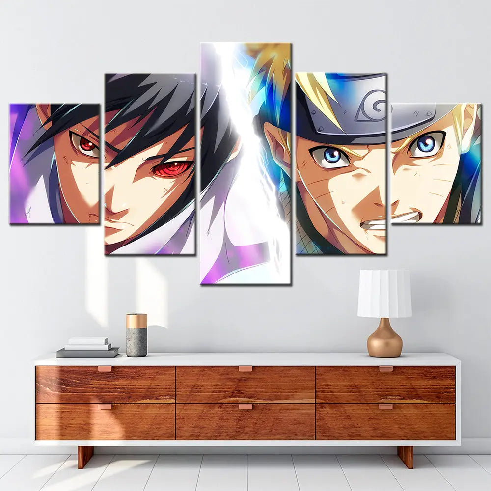 Quadro Sasuke & Naruto Duello dei Destini - Naruto Shippuden™
