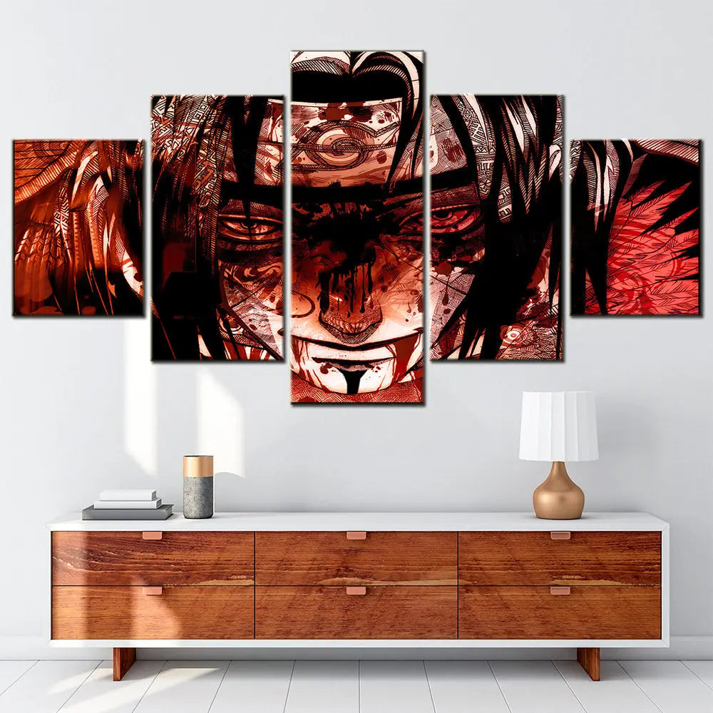 Quadro Sasuke Rinnegato - Naruto Shippuden™